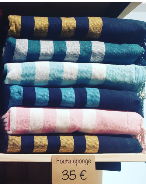 Fouta rayée