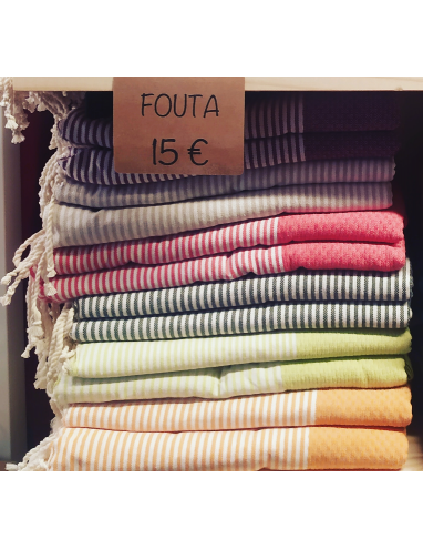 Fouta nid d'abeilles